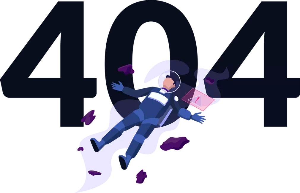 404 - astronaut lost in space